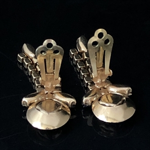 Чешское колье и клипсы, 1980-е гг. 001242 - фото 18220