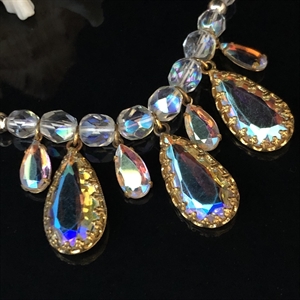 Чешское колье с подвесками, 39 см, 1970-е гг. 001355 - фото 18223