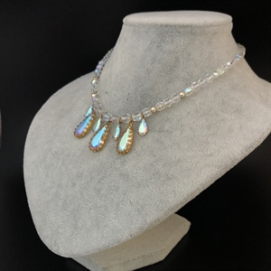 Чешское колье с подвесками, 39 см, 1970-е гг. 001355 - фото 18228