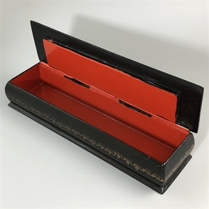 Шкатулка «Русский Север», Палех, папье-маше, СССР, 1980-е гг. 001203 - фото 19563