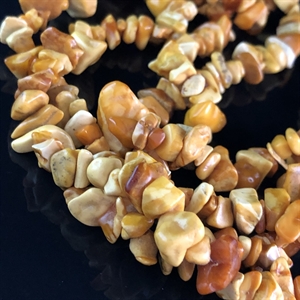 Янтарные бусы, 138 см, СССР, 1980-е гг. 001603 - фото 19778