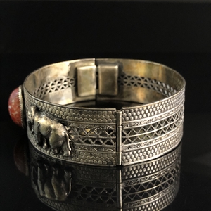 Антикварный чешский браслет, 1950-60е гг 001885 - фото 20974