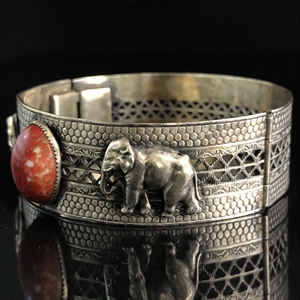 Антикварный чешский браслет, 1950-60е гг 001885 - фото 20982