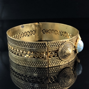 Антикварный чешский браслет, 1950-60е гг 001886 - фото 20998