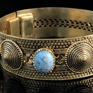 Антикварный чешский браслет, 1950-60е гг 001886 - фото 21000