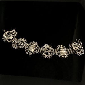 Винтажный чешский браслет, 1970е гг 001890 - фото 21050