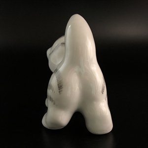 Статуэтка «Котёнок», Вербилки, фарфор, СССР, 1970-е гг. 001903 - фото 21271