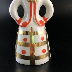 Статуэтка «Матрешка-невеста», Дулево, фарфор, СССР, 1980-е гг 001919 - фото 21672