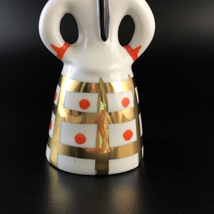 Статуэтка «Матрешка-невеста», Дулево, фарфор, СССР, 1980-е гг 001919 - фото 21674