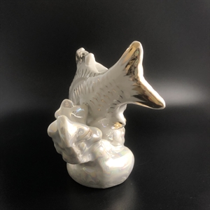 Статуэтка «Карп», Дулёво, фарфор, СССР, 1960-70 гг. 001923 - фото 21735