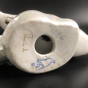 Статуэтка «Карп», Дулёво, фарфор, СССР, 1960-70 гг. 001923 - фото 21736