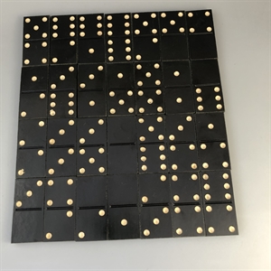 Домино, карболит, СССР, 1980-е гг. 001934 - фото 21897