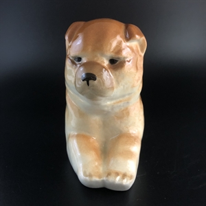 Статуэтка «Чау-Чау», СССР, ЛФЗ, фарфор, 1970-е гг. 001937 - фото 21933