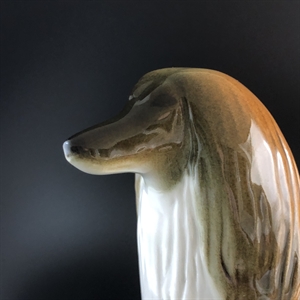 Статуэтка «Афганская борзая», СССР, ЛФЗ, фарфор, 1970-е гг. 001939 - фото 21952