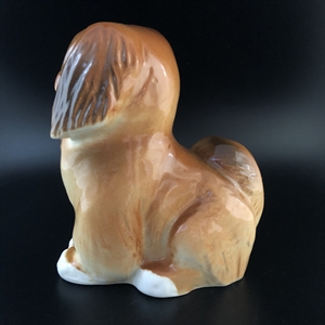 Статуэтка «Пекинес», фарфор, ЛФЗ, СССР, 1970-е гг. 001943 - фото 22038