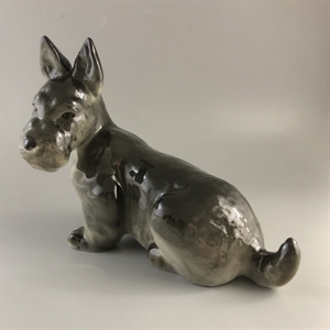 Статуэтка «Скотчтерьер», фарфор, ЛФЗ, СССР, 1960-е гг. 001945 - фото 22069