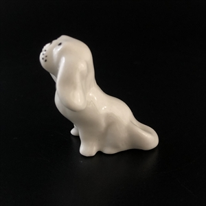 Статуэтка «Болонка», ЛФЗ, фарфор, СССР, 1970-е гг. 001949 - фото 22133