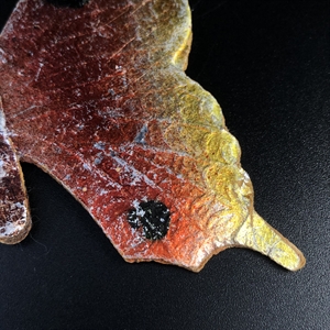 Советская ёлочная игрушка «Бабочка», объёмный картонаж, СССР, 1960-е гг. 001950 - фото 22155