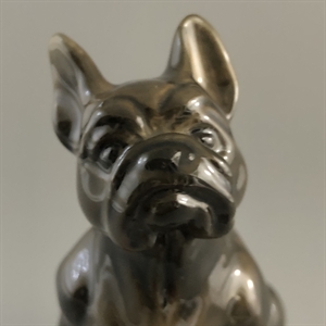 Статуэтка «Французский бульдог», фарфор, Астраханский фарфоровый завод «Сциталис», Россия, 2020-е гг. 001951 - фото 22171