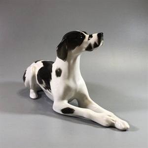 Статуэтка «Пойнтер», фарфор, ЛФЗ, СССР, 1970-е гг. 001953 - фото 22207