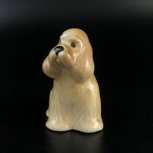 Статуэтка «Щенок спаниеля», фарфор, Астраханский фарфоровый завод «Сциталис», Россия, 2020-е гг. 001962 - фото 22334