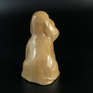 Статуэтка «Щенок спаниеля», фарфор, Астраханский фарфоровый завод «Сциталис», Россия, 2020-е гг. 001962 - фото 22336