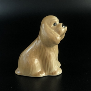 Статуэтка «Щенок спаниеля», фарфор, Астраханский фарфоровый завод «Сциталис», Россия, 2020-е гг. 001962 - фото 22337