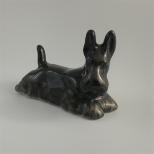 Статуэтка «Скотчтерьер», фарфор, Астраханский фарфоровый завод «Сциталис», Россия, 2020-е гг. 001963 - фото 22349