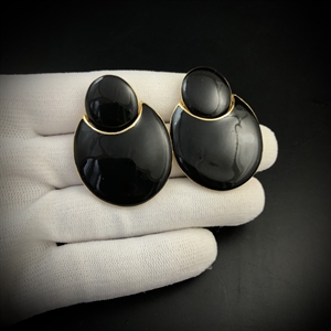 Клипсы с эмалью, США, 1980-е гг. 001971 - фото 22505