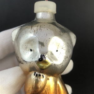 Советская ёлочная игрушка «Медвежонок», СССР 001972 - фото 22522