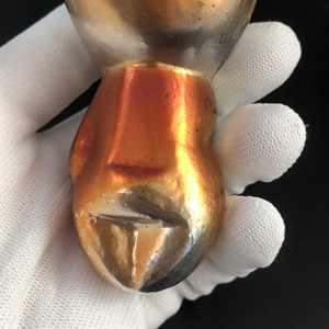 Советская ёлочная игрушка «Медвежонок», СССР 001974 - фото 22558