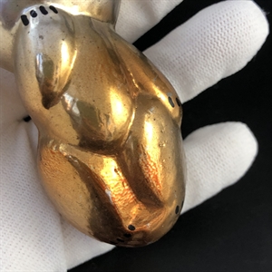 Советская ёлочная игрушка «Медвежонок», СССР 001975 - фото 22576