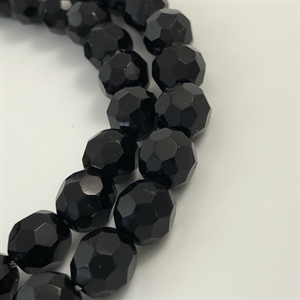 Чешские бусы из гранёного стекла, 57 см, 1970-е гг. 001984 - фото 22728