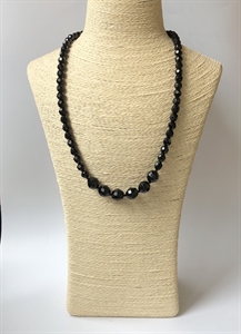 Чешские бусы из гранёного стекла, 57 см, 1970-е гг. 001984 - фото 22732