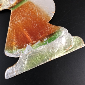 Советская ёлочная игрушка «Белочка», объёмный картонаж, СССР, 1950-е гг. 001985 - фото 22746