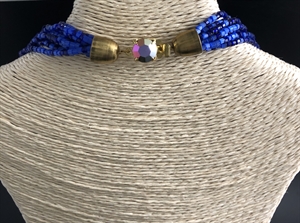 Бусы из чешского бисера, 2024 г , Россия , ручная работа 001986 - фото 22763