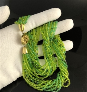 Бусы из чешского бисера, 2024 г , Россия , ручная работа 001987 - фото 22775