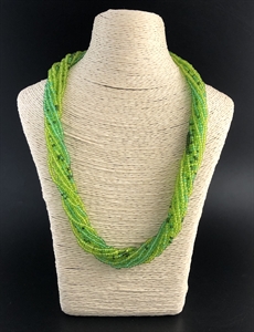 Бусы из чешского бисера, 2024 г , Россия , ручная работа 001987 - фото 22776