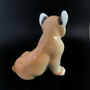 Статуэтка «Львенок», фарфор, СССР, ЛФЗ, 1980-е гг. 002010 - фото 23175