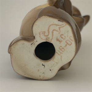 Статуэтка «Олимпийский мишка», Хайтинский фарфоровый завод, фарфор, СССР, 1979 год 002013 - фото 23221