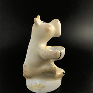 Статуэтка «Поющая корова», Дулёво, фарфор, Россия, 1996 год 002019 - фото 23339