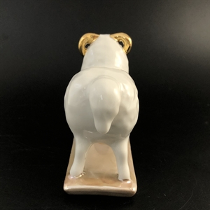 Статуэтка «Баран», Дулёво, фарфор, Россия, 1990 год 002022 - фото 23377