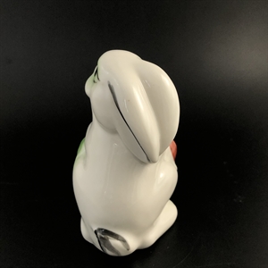 Статуэтка «Заяц с овощами», Дулёво, фарфор, СССР, винтаж 002023 - фото 23391