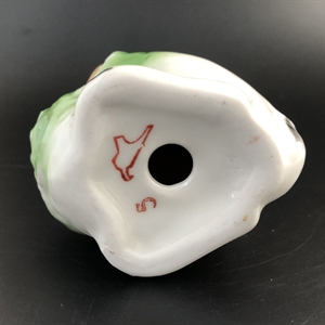 Статуэтка «Заяц с овощами», Дулёво, фарфор, СССР, винтаж 002023 - фото 23395