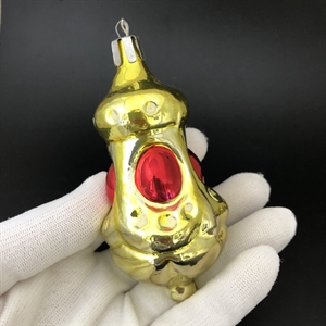 Набор советских ёлочных игрушек «Фонарик», СССР, 1980 гг 002025 - фото 23429