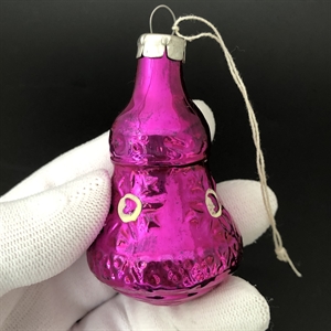 Набор советских ёлочных игрушек «Колокольчик», СССР, 1980 гг 002027 - фото 23456