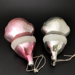 Набор советских ёлочных игрушек «Дед Мороз», СССР, 1970 гг 002028 - фото 23471