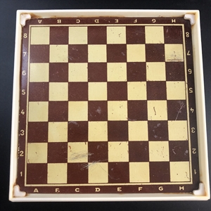 Шашки «Горки Ленинские», дорожный набор на магнитах, СССР, 1980-е гг. 002044 - фото 23916