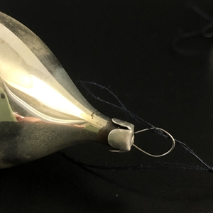 Набор советских ёлочных игрушек «Прожектор и сосулька», СССР, 1970 гг 002047 - фото 23969