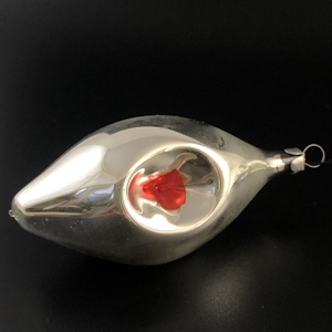 Набор советских ёлочных игрушек «Прожектор и сосулька», СССР, 1970 гг 002047 - фото 23970